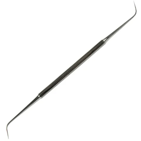 Instrument de modelat ceara pentru proteze, PRIMA, inox, 16 cm, 2 capete, pentru tehnica dentara