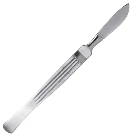 Bisturiu monobloc PRIMA din otel inoxidabil 15 cm, resterilizabil