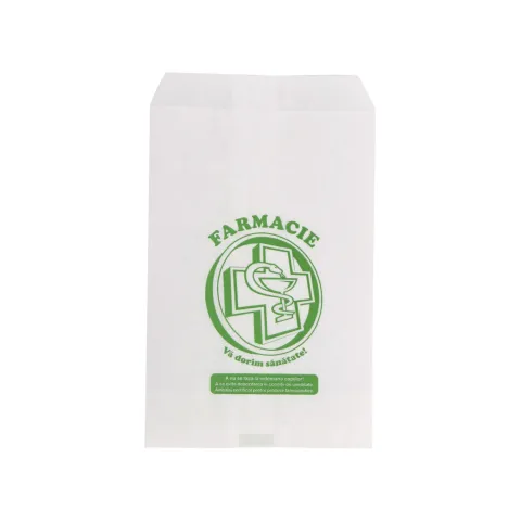 Pungi hartie farmacie 100 buc M 13 x 21 cm