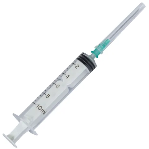 Seringi Luer Slip 10 ml, PRIMA, cu ac 21G verde, 100 bucati