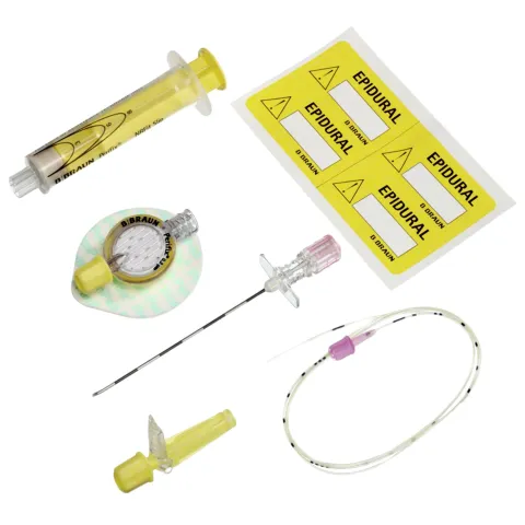 Set anestezie epidurala / peridurala continua cu cateter G18, steril, de unica folosinta
