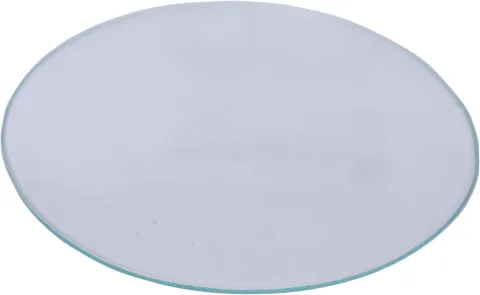 Sticla de ceas 40 mm, sticla borosilicata transparenta, rezistenta chimica si termica, 10 bucati