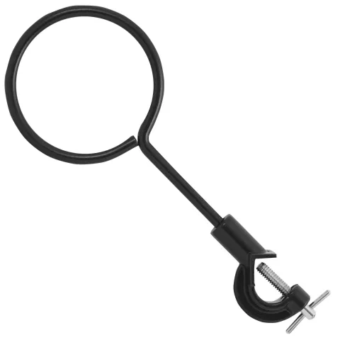 Inel metalic inchis cu mufa 75 mm pentru stativ de laborator