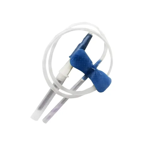 Ace recoltare PRIMA, cu adaptor Luer Lock, albastre, 0.6x19 mm, 100 bucati