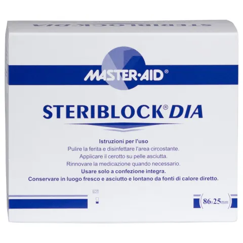 Plasturi hemostatici sterili, 86x25 mm, 100 bucati