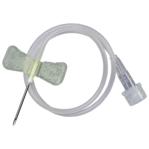 Microperfuzoare sterile (fluturasi) cu ac 19G - albe - 100 bucati