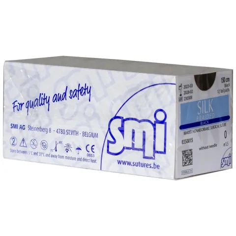 Sutura chirurgicala matase 150cm fara ac USP 0