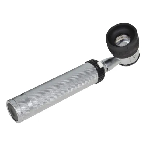 Dermatoscop cu bec de halogen, 10x, Ø25 mm