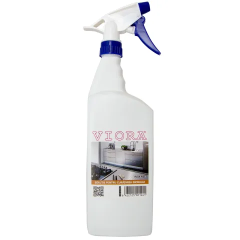 Solutie de curatare inox, VIORA, pentru indepartarea calcarului, grasimii si murdariei, 1 L