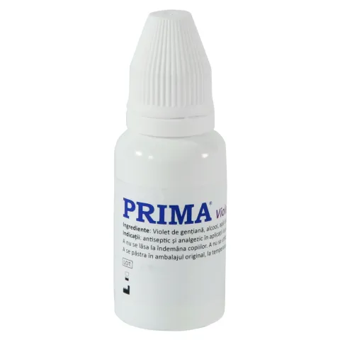 Violet de gentiana 1%, pentru uz extern, PRIMA, 25g