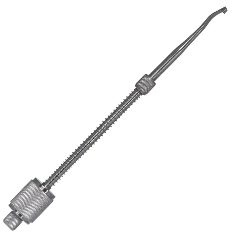 Instrument cu 3 varfuri si bila de scos lucrari dentare, PRIMA, 18 cm, otel inoxidabil
