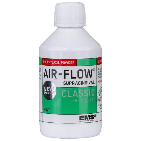 Pulbere Air Flow EMS 300g pentru profilaxie dentara, carbonat de calciu 40 microni