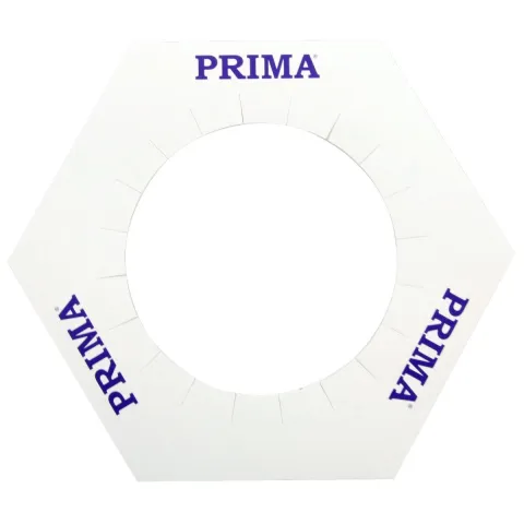 Cercuri de hartie pentru ceara fierbinte, albe, 100 bucati, pentru incalzitor ceara