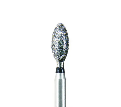 Freze diamantate turbina dentara, 257-018 C, lungime 20 mm, 10 bucati