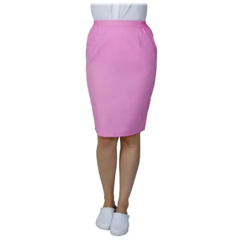 Fusta dama LILY Premium roz deschis - Uniforma Medicala
