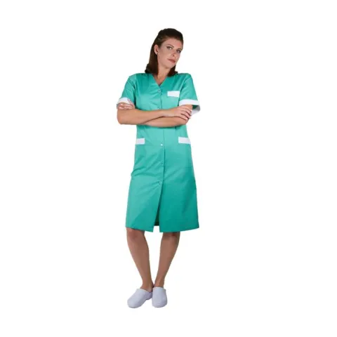 Halat lung camerista ZOE Premium verde deschis