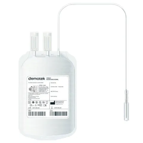 Punga recoltare sange, 250ml cu ac 16G si anticoagulant CPDA-1, de unica folosinta, sterila