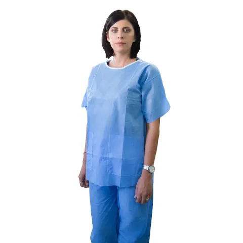 Costum pijama unica folosinta, PRIMA, albastru, marimea L