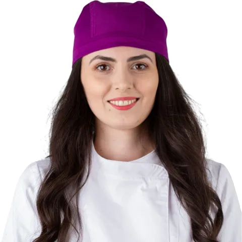 Boneta mov medicala moderna, 170g/m2, cu legaturi, tercot