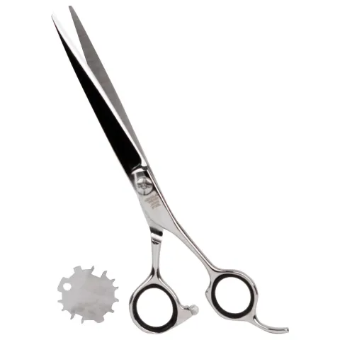 Foarfeca tuns caini profesionala dreapta 19cm inox