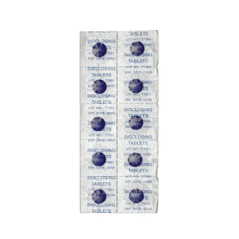 Tablete indicatoare de placa bacteriana Curaprox